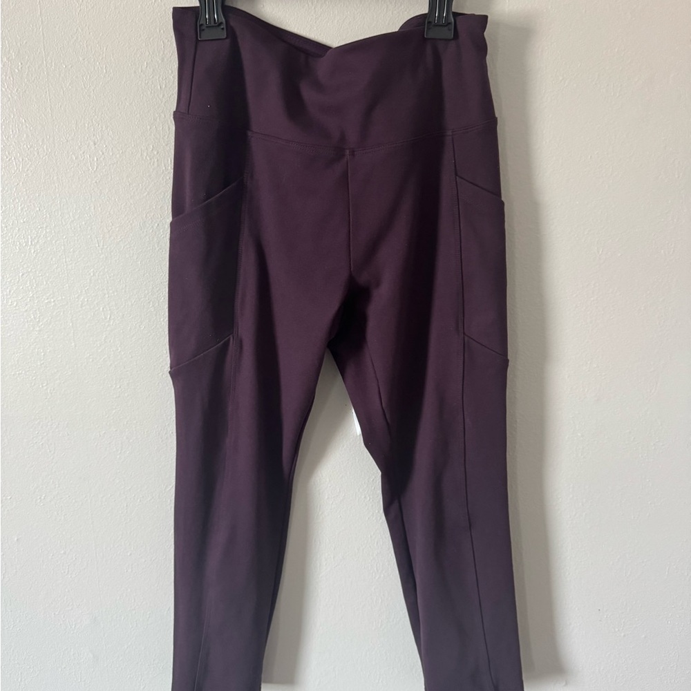Balance Collection Dark Purple Ankle Pants
